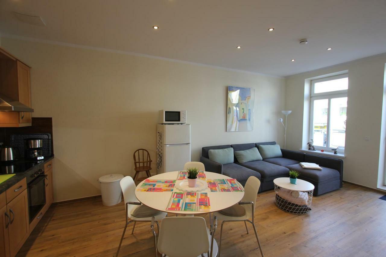 רוסטוק Ferienwohnung In Warnemuende, Friedrich-Franz-Strasse 11 מראה חיצוני תמונה