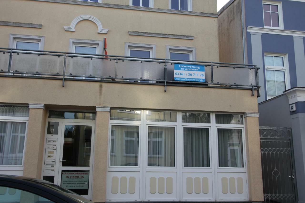 רוסטוק Ferienwohnung In Warnemuende, Friedrich-Franz-Strasse 11 מראה חיצוני תמונה